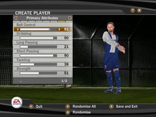 FIFA 07 screenshot 3 for Gamecube